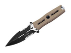 NORCROSS Nitro-V Tan G10 Double Combo Edge
