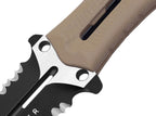 NORCROSS Nitro-V Tan G10 Double Combo Edge