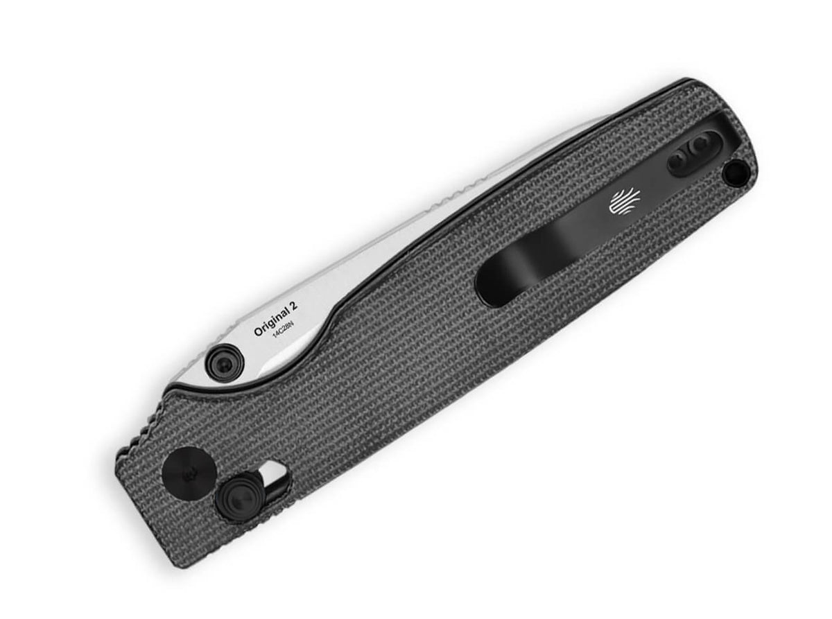 Kizer Original 2 14C28N Black Micarta