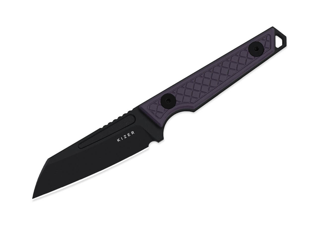 Phasmids AEB-L Puprle G10 Black Blade