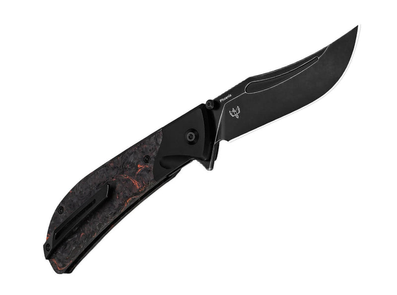 Kizer Phoenix Aluminum CF Black