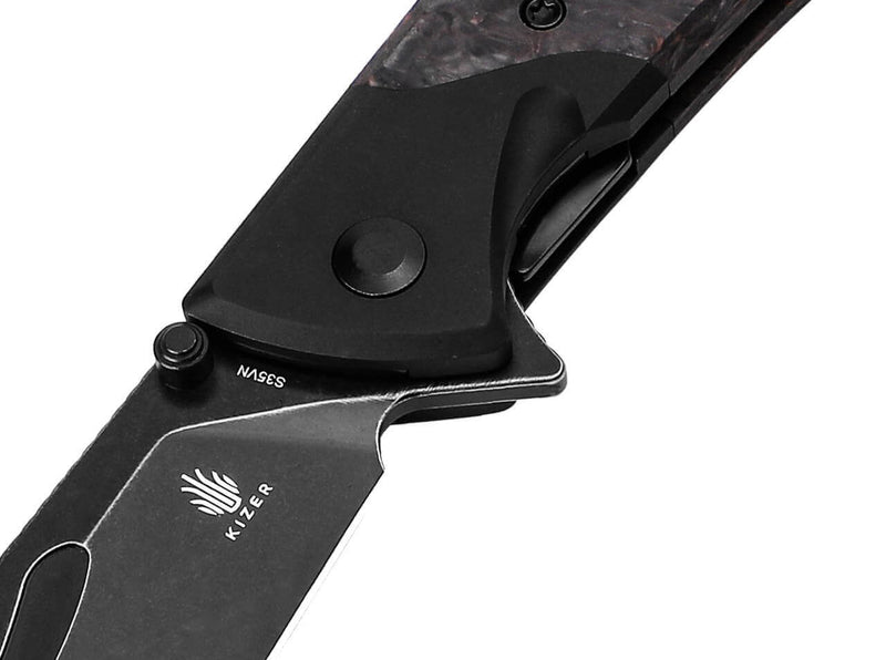 Kizer Phoenix Aluminum CF Black