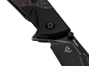 Kizer Phoenix Aluminum CF Black