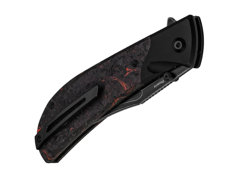 Kizer Phoenix Aluminum CF Black