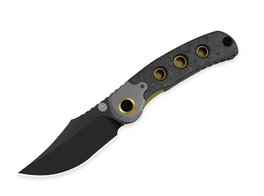 Pioneer M390 Clippoint Ti Marble CF DLC