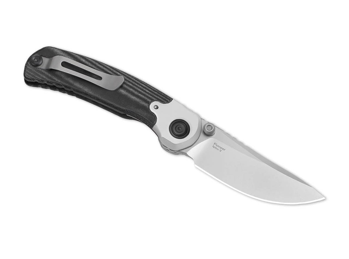 Pioneer Nitro-V Aluminum & Black Micarta Smooth