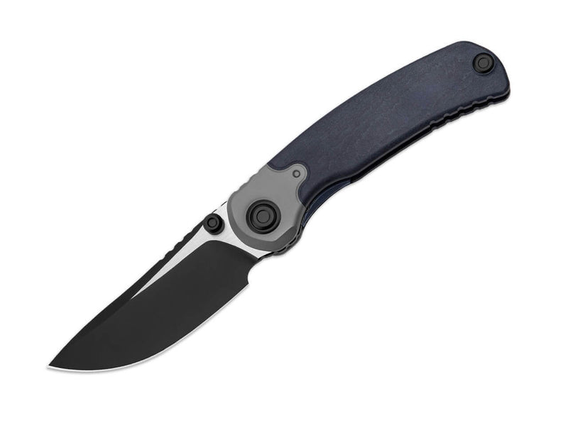 Kizer Pioneer S35VN Blue Canyon & Ti Smooth