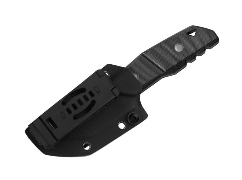 Kizer Quartz AEB-L Black G10 Grey Stonewashed