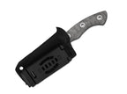 Rook 3LCS Grey Norplex UltreX Micarta Acid Wash