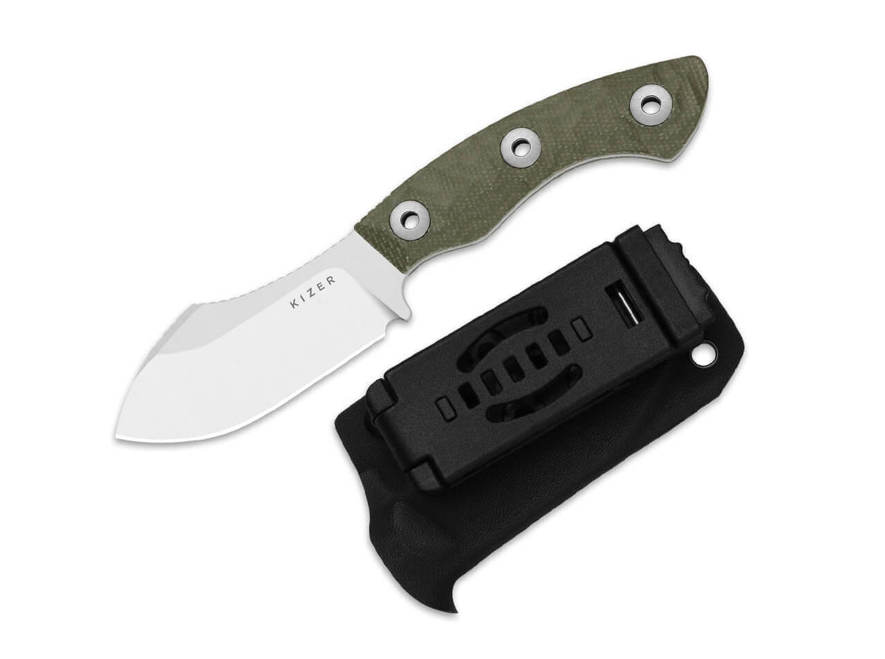 Rook AEB-L Green Micarta