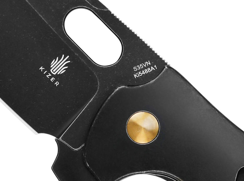 Kizer Sheepdog C01C XL S35VN Titanium All Black