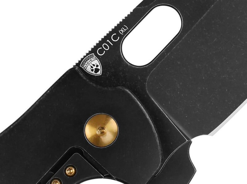 Kizer Sheepdog C01C XL S35VN Titanium All Black