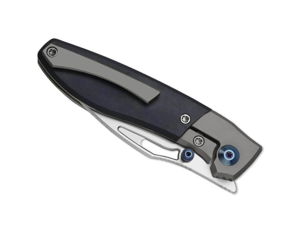 Shrike S45VN Ti Blue  Richlite