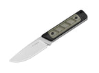 Smolt 14C28N Black G10 & Green Micarta