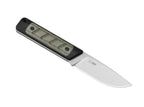 Smolt 14C28N Black G10 & Green Micarta