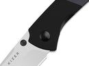 Kizer Spitfire 14C28N Black Aluminum Blue Richlite