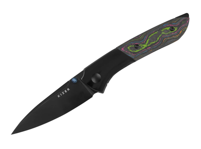 Kizer Spitfire S35VN Black Ti 80's CF