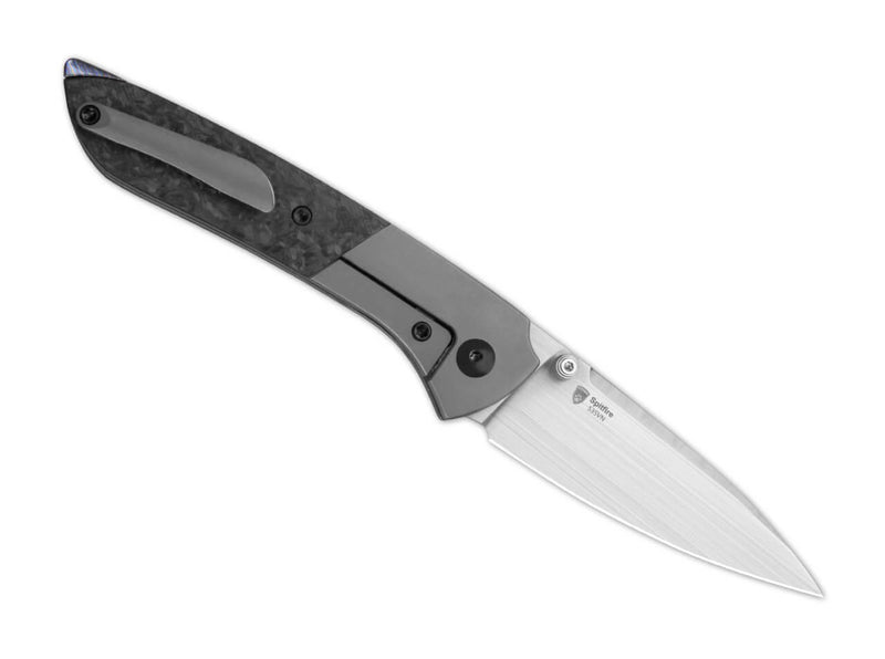 Kizer Spitfire S35VN Grey Ti CF