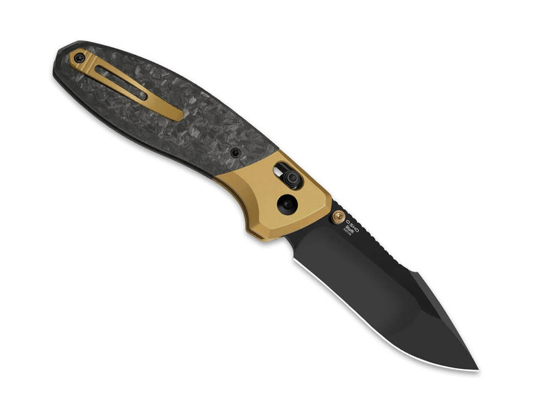 Kizer Staffi S45VN Black Ti CF DLC