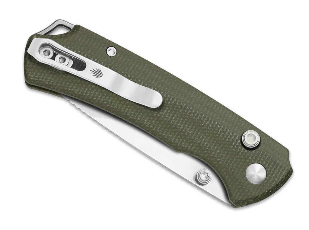 T1 BD Nitro-V Green Micarta