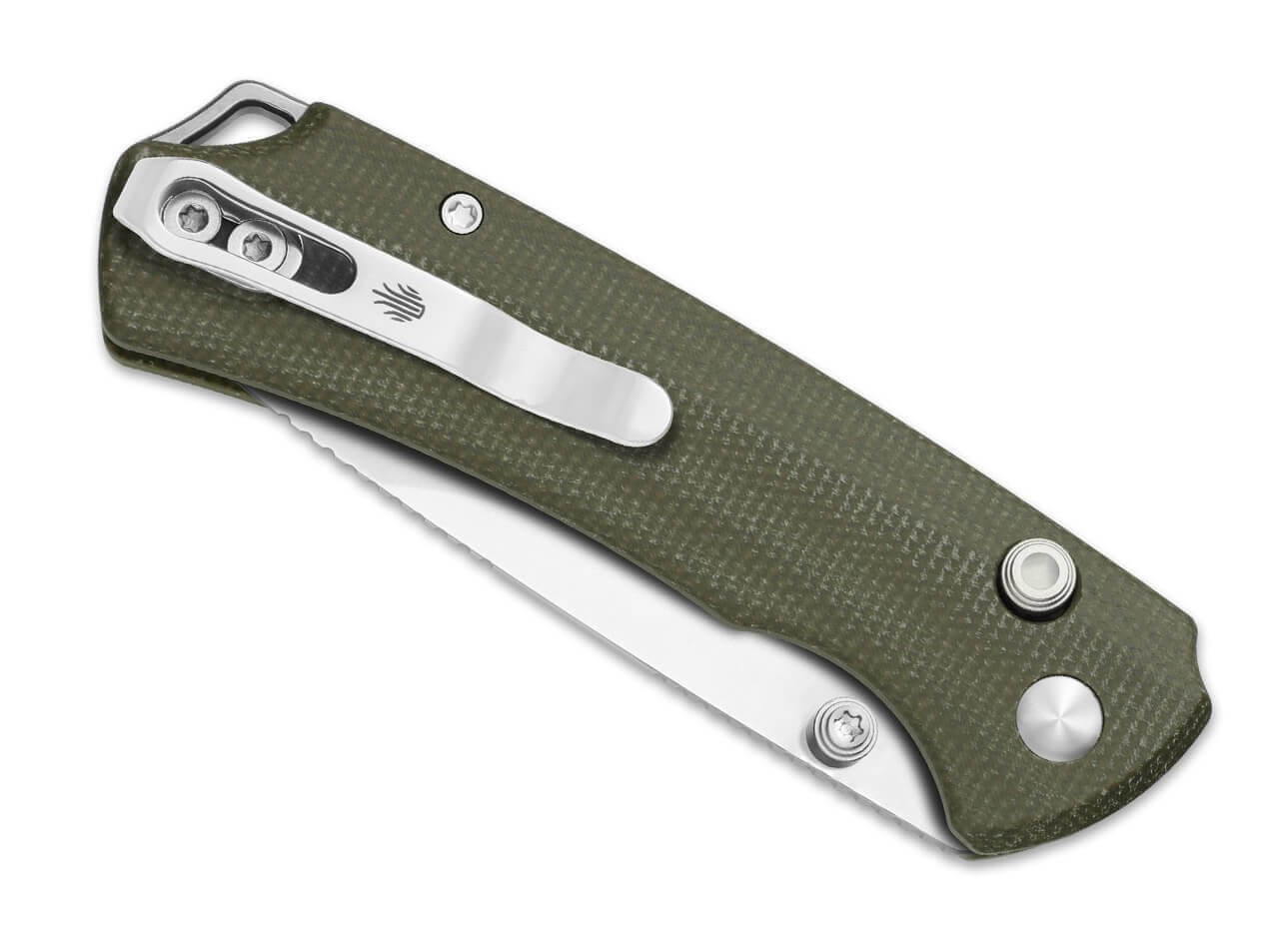 T1 BD Nitro-V Green Micarta