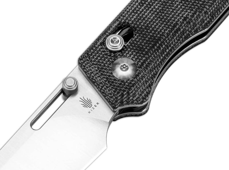 Kizer Task Micarta Black