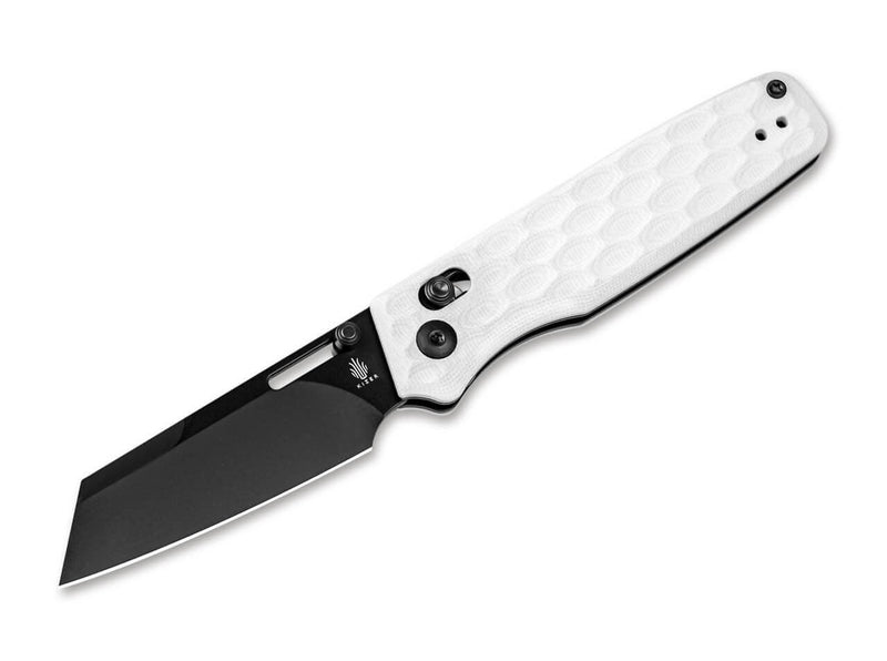 Kizer Task Nitro-V G10 White Black Blade