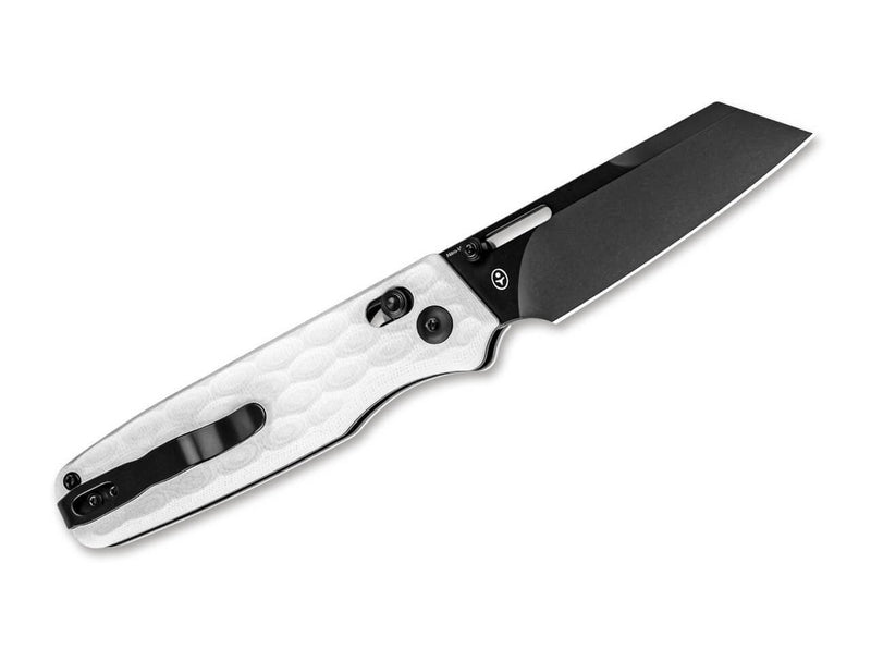 Kizer Task Nitro-V G10 White Black Blade