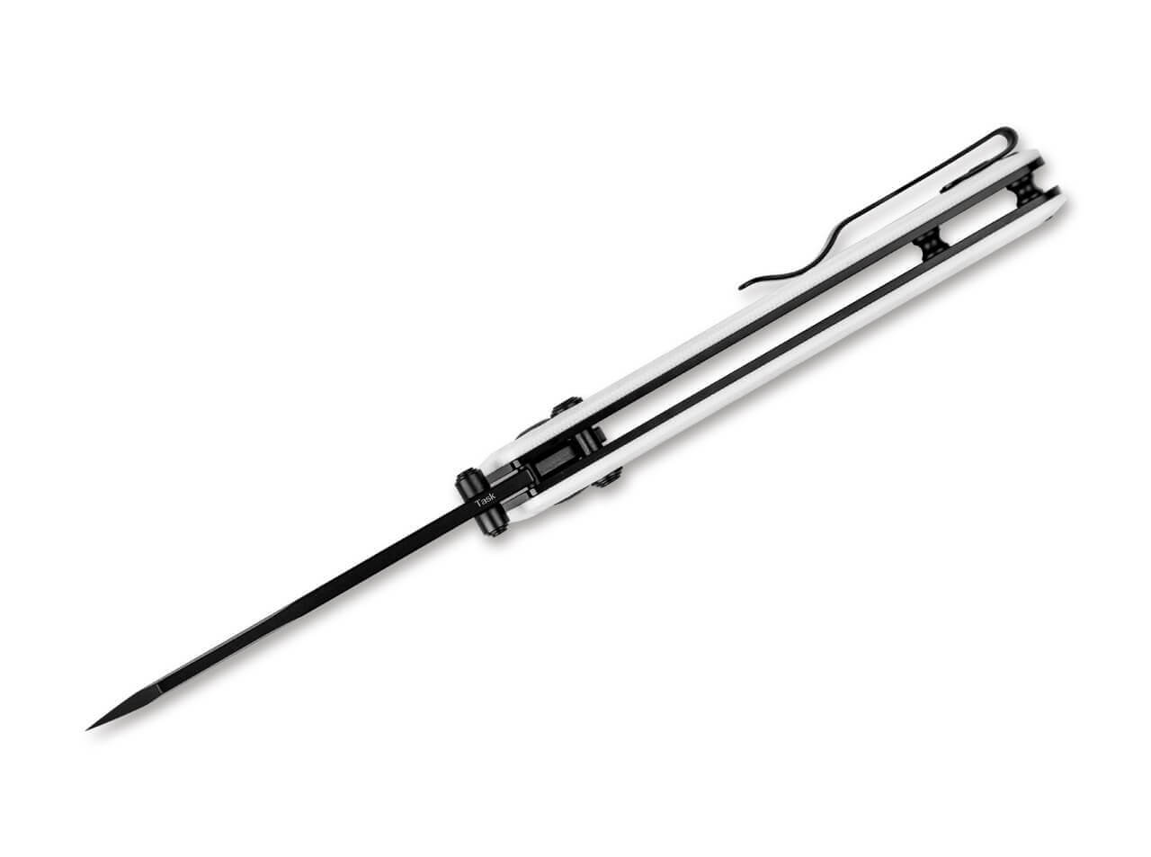 Task Nitro-V G10 White Black Blade