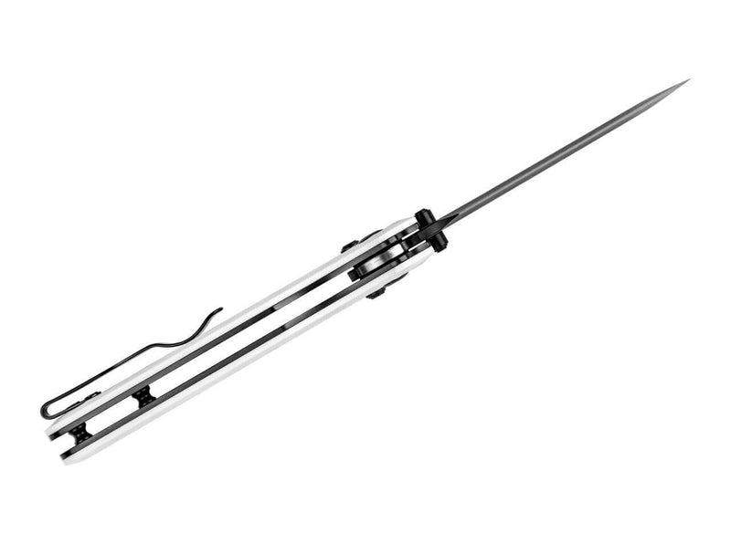 Kizer Task Nitro-V G10 White Black Blade