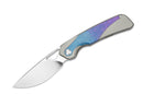 Kizer Topsail S45VN Blue Crystallized Ti