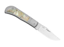Kizer Trestle S45VN Ti Mother of Pearl