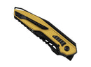 Kizer Zero S35VN Black Ti Yellow Aluminum