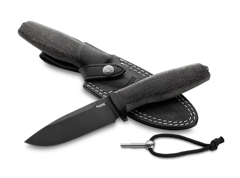 LionSteel ACHA Micarta Black PVD