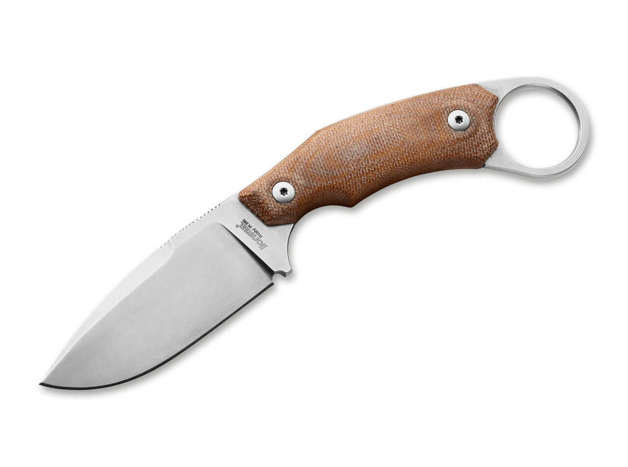 LionSteel H2 Micarta Natural