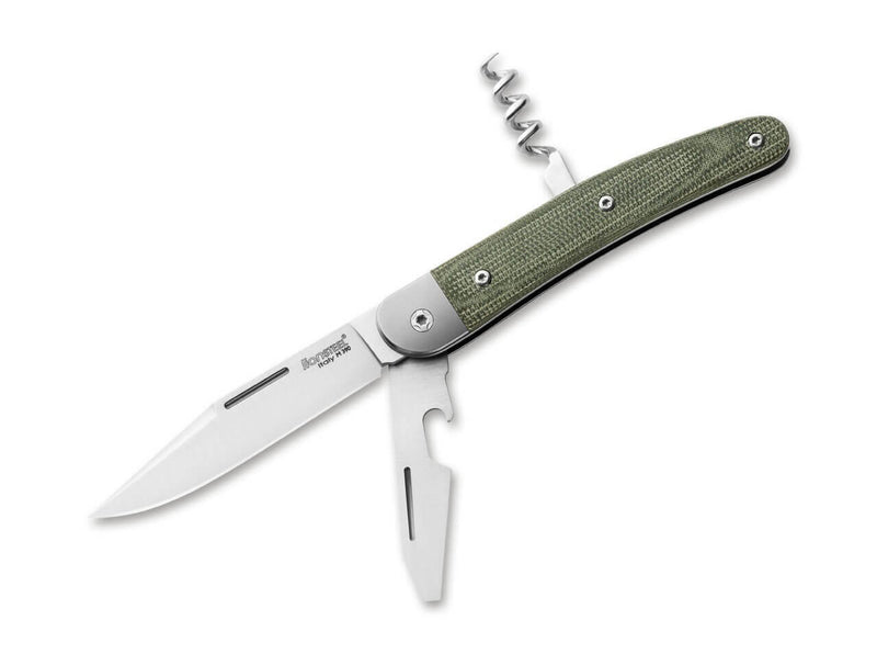 LionSteel Jack Three Micarta Green