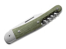 LionSteel Jack Three Micarta Green