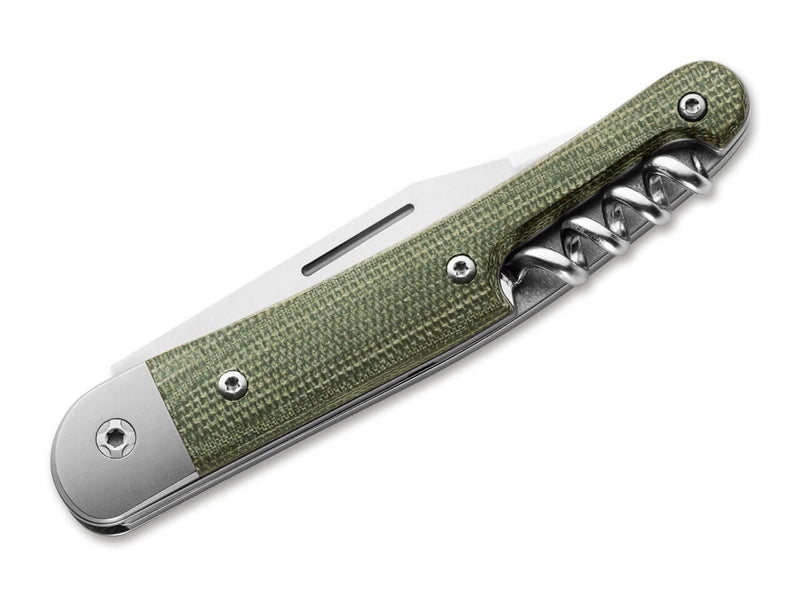 LionSteel Jack Three Micarta Green