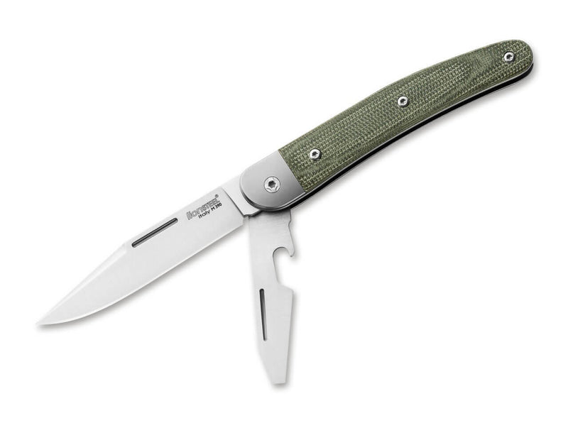 LionSteel Jack Two Micarta Green