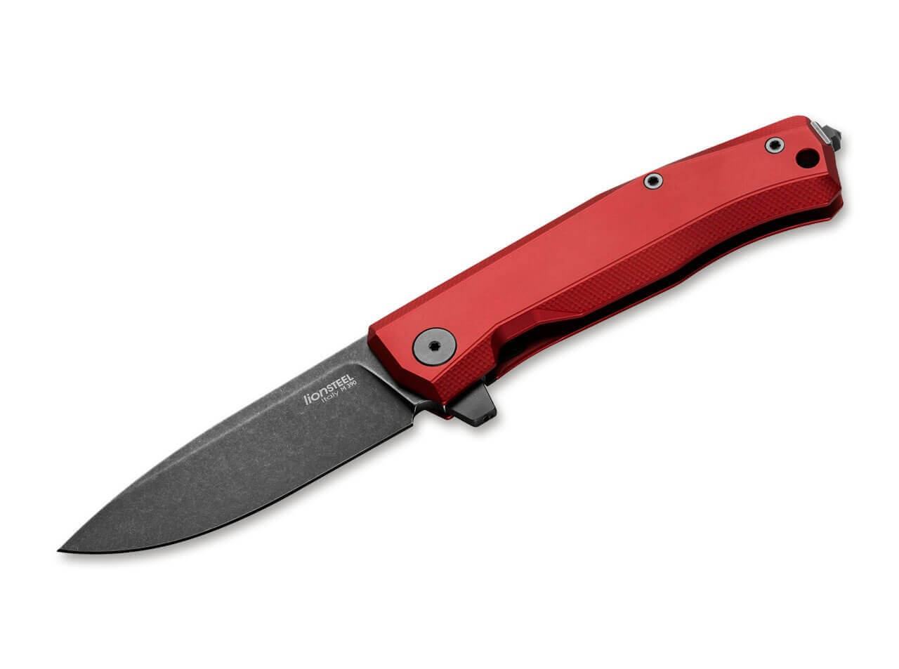 LionSteel Myto Aluminum Red BB
