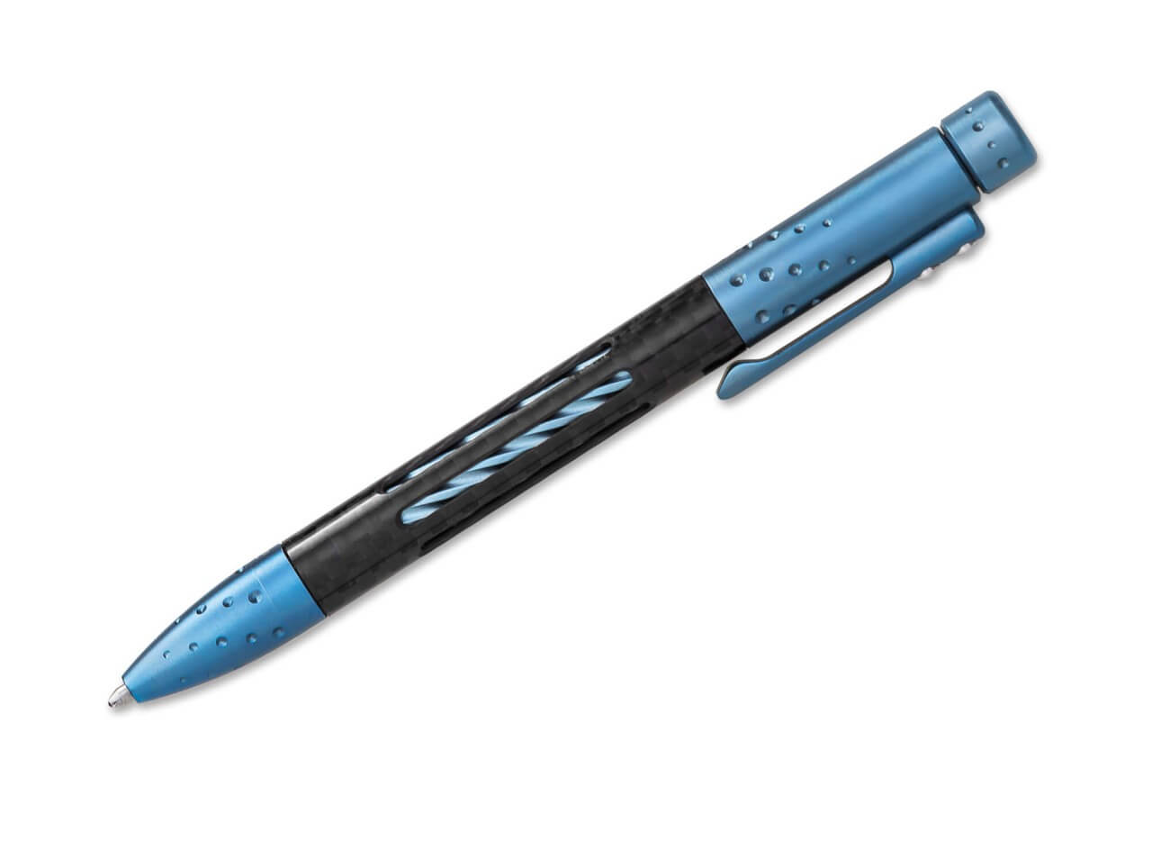 LionSteel Nyala Pen Carbon Matte Blue