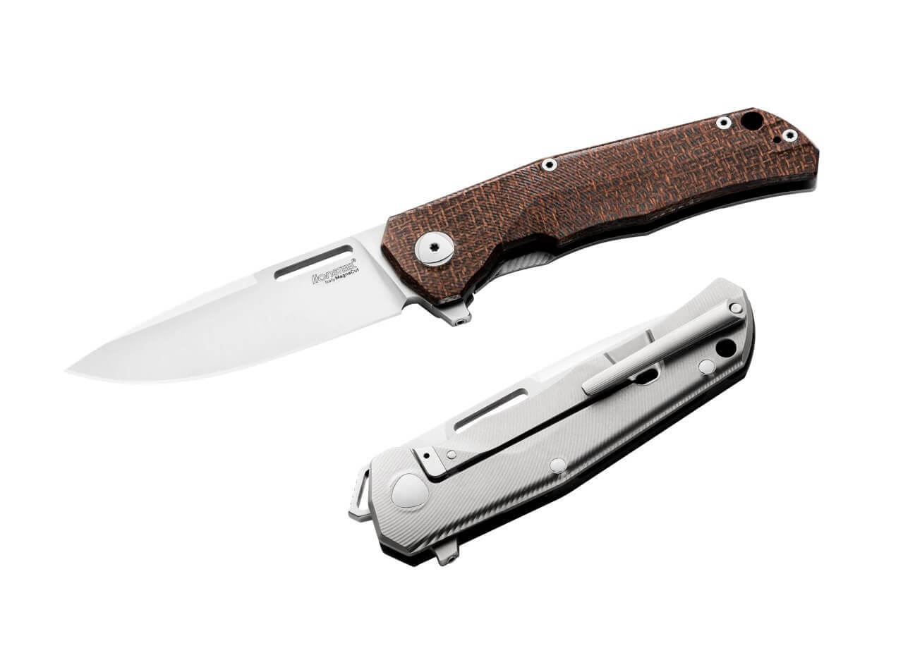 LionSteel Q4ttro Ti Micarta Green