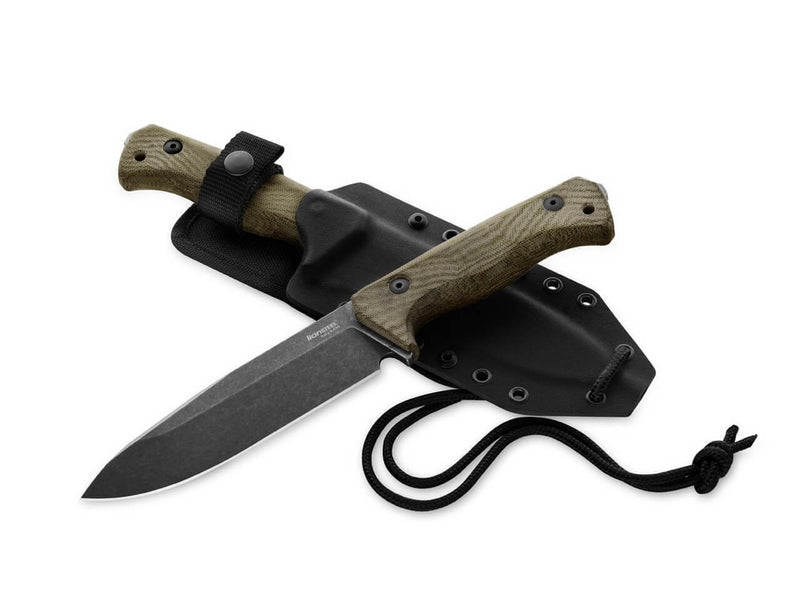 LionSteel T6 Micarta Green BB