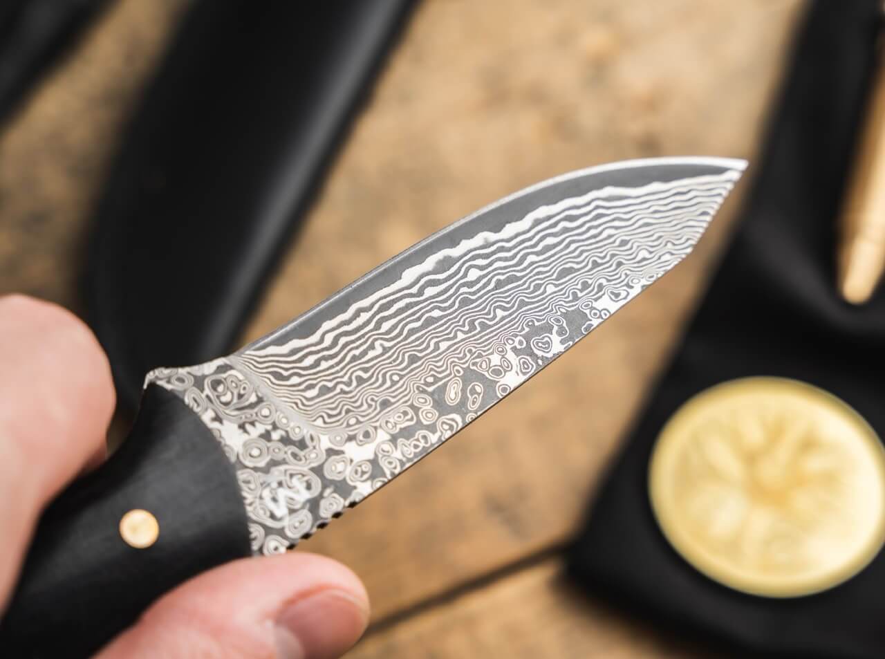 Vernery Damast Knife