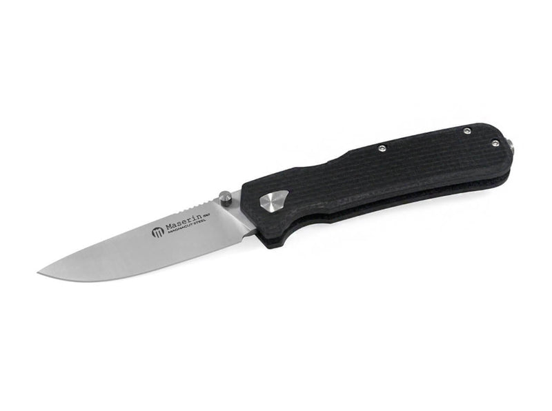 Maserin Pulse Droppoint Micarta Black