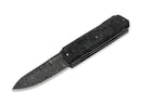 Maserin Silver Sport Knife Damascus CF Black