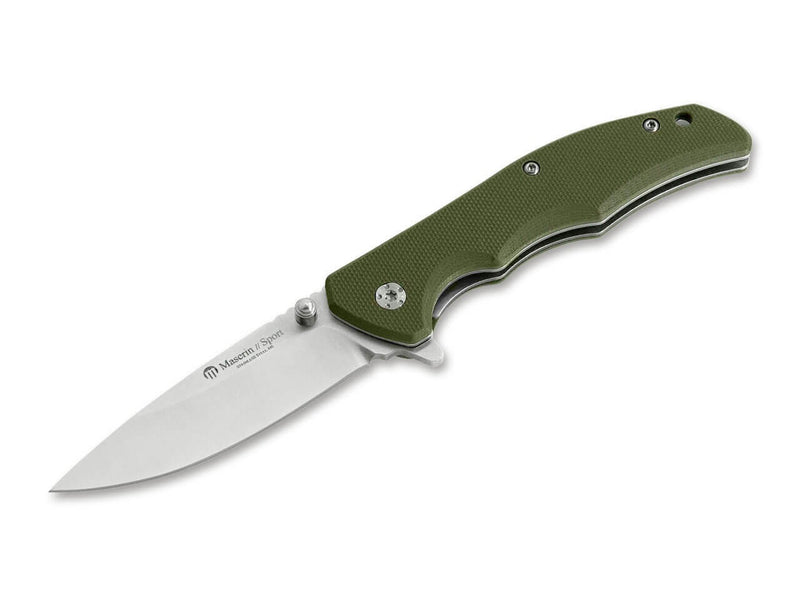 Maserin Sport Knife Droppoint G10 Green