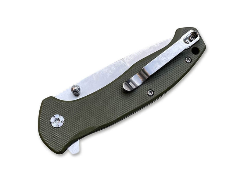 Maserin Sport Knife Spearpoint G10 Green