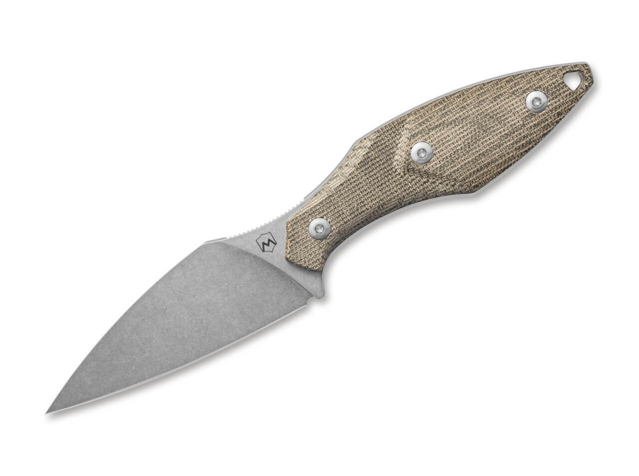 Hawky M390 Green Canvas Micarta