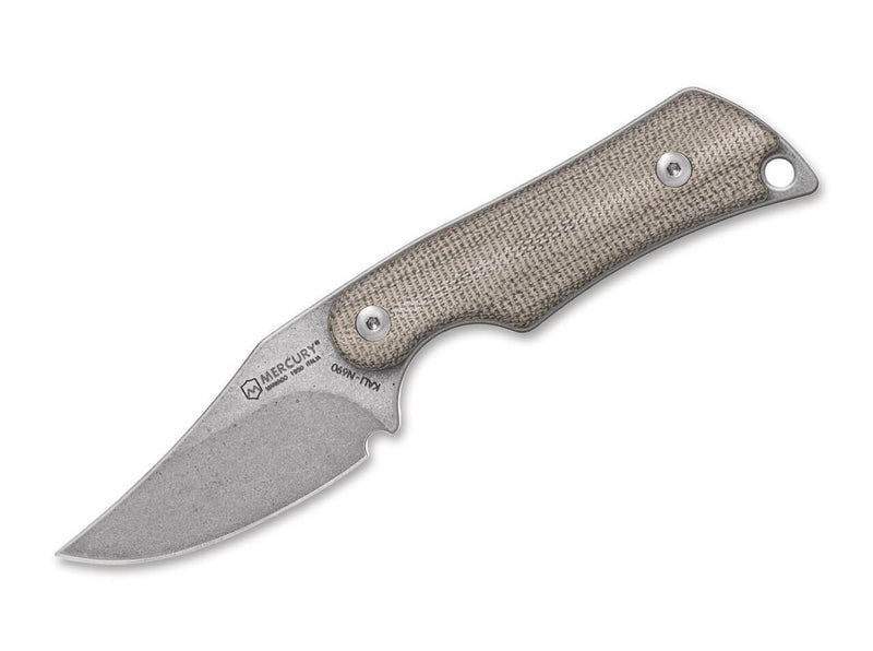 Mercury Kali Clip Point Mini Micarta Green